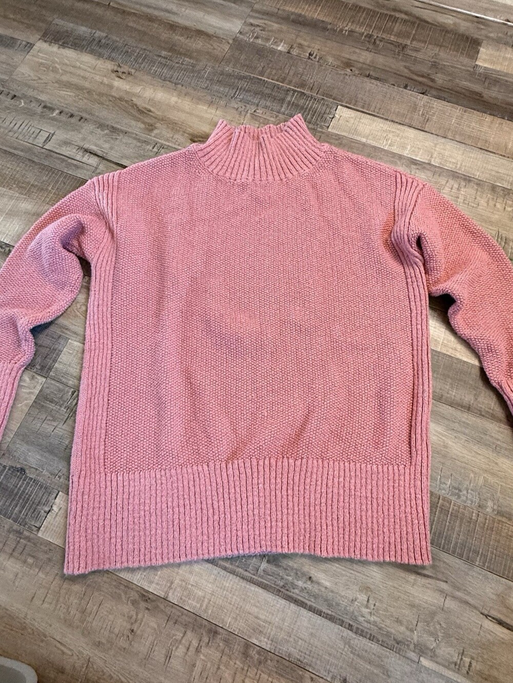 The Loft Outlet Pink Sweater Chunky Sz S‎